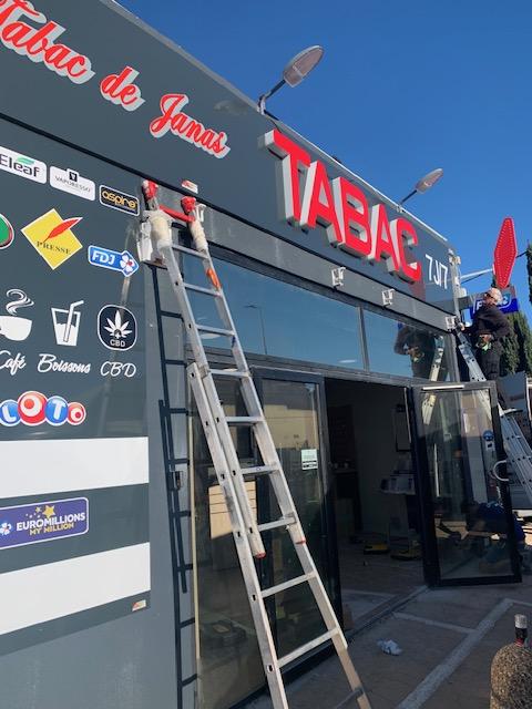 enseignes lumineuses la seyne sur mer tabac janas